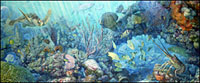 Small image of the "Beyond the Seven Mile Bridge" chamber mural